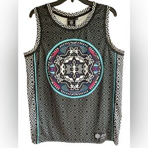 Men's Nomadic Movement Synth Wave Jersey Size Medium